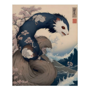 Ferret - Japan Poster