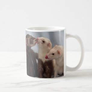 Ferret Kisses Coffee Mug