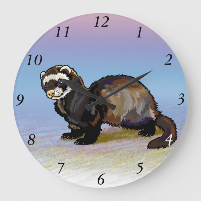 ferret large clock (Front)