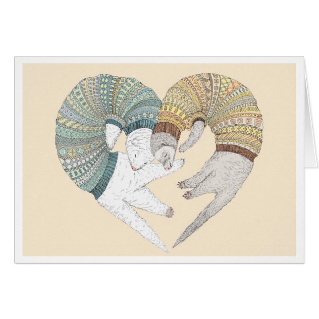 Ferret love (Front Horizontal)