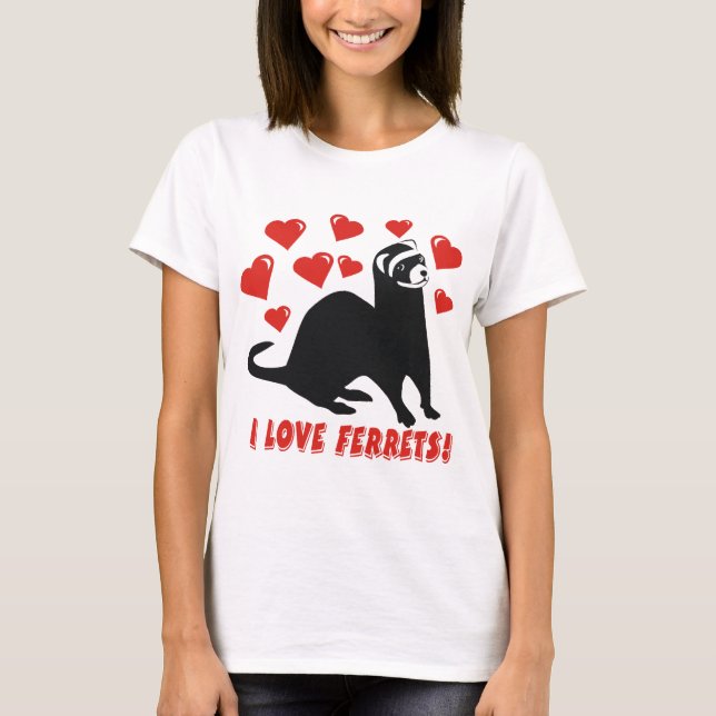 Ferret Love T-Shirt (Front)