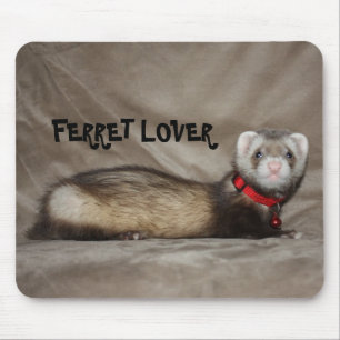 FERRET LOVER MOUSE MAT
