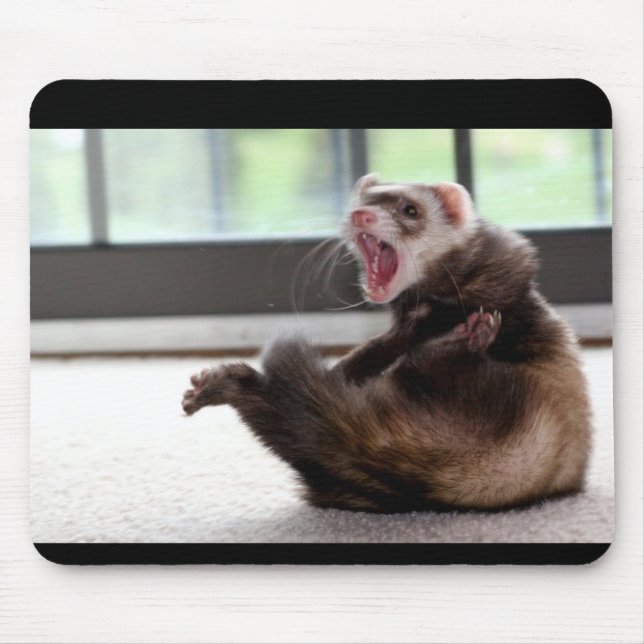 ferret mouse mat (Front)