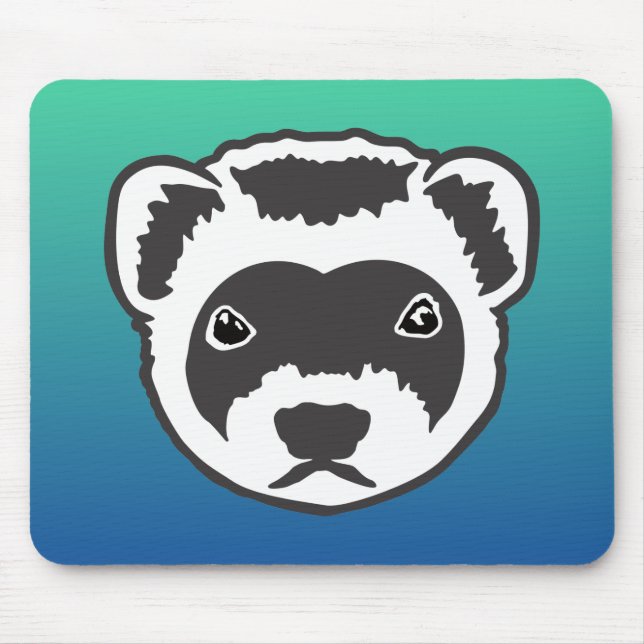 Ferret  mouse mat (Front)