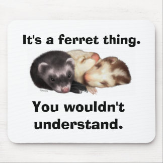 Ferret mousepad