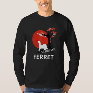 Ferret Mum Dad Mustela Nigripes_7 T-Shirt