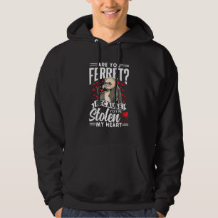 Ferret Mum Stolen Heart Hoodie