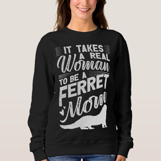 Ferret Mum Tees  Great  For Ferret (Front)