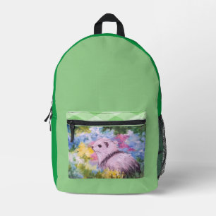 Ferret N Flowers Backpack