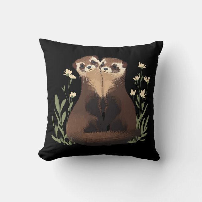 Ferret Pals Cushion (Front)