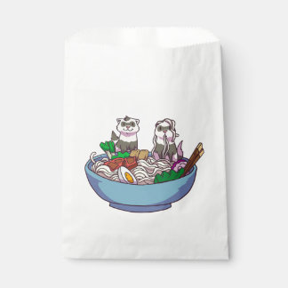 Ferret Ramen Noodles Anime Kawaii Japanese Otaku G Favour Bags