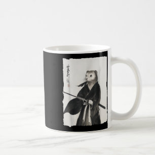 Ferret Samurai Janpanese Vintage Warrior Art Anime Coffee Mug