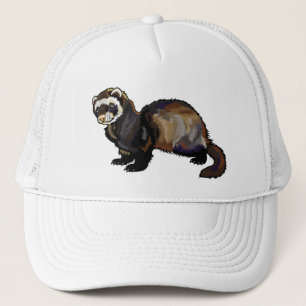 ferret trucker hat