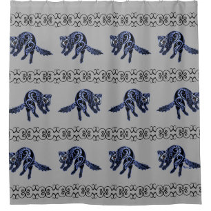 Ferret Trybe: War Dance! Shower Curtain