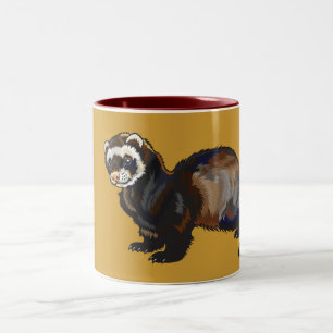 ferret Two-Tone coffee mug