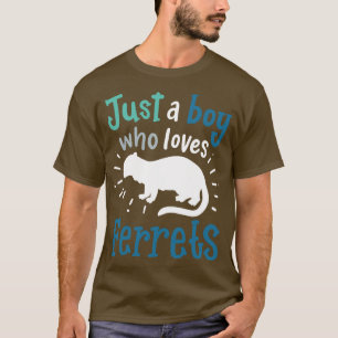 Ferret Weasel Ferret Lover T-Shirt