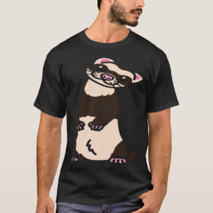 Ferret Whisperer European Polecat Wildlife Animal  T-Shirt