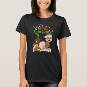 Ferret  Xmas Decorations Santa Ferret Christmas T-Shirt