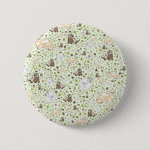Ferrets 6 Cm Round Badge