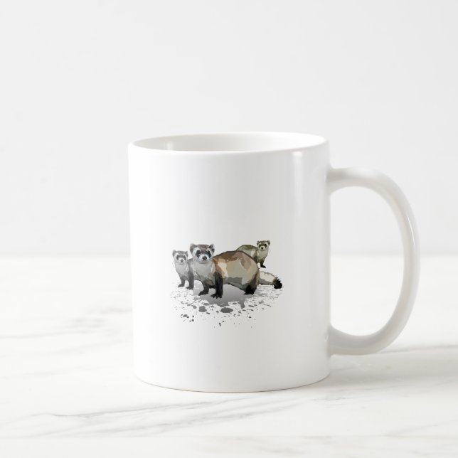 Ferrets Coffee Mug (Right)