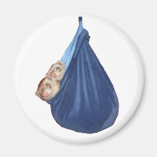 Ferrets In A Sleeping Bag Magnet