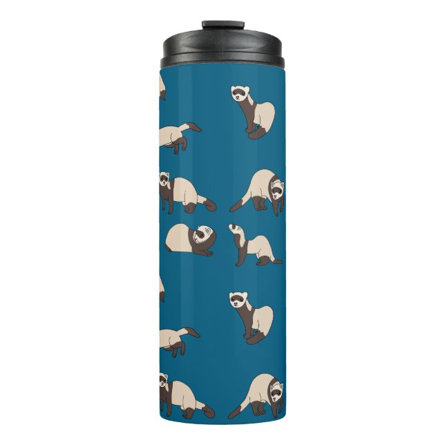 Ferrets   thermal tumbler (Front)