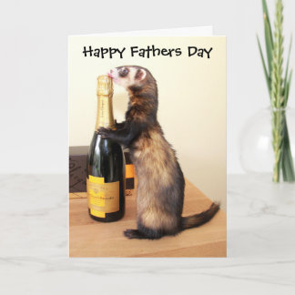 Ferrety Fathers Day Card