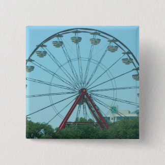 Ferris Wheel 15 Cm Square Badge