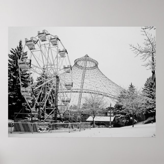 FERRIS WHEEL and R F P PAVILION - SPOKANE Poster (Front)