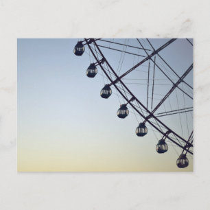 Ferris Wheel at Dusk Postcard