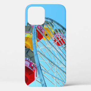 Ferris Wheel at Santa Monica Pier, California iPhone 12 Case