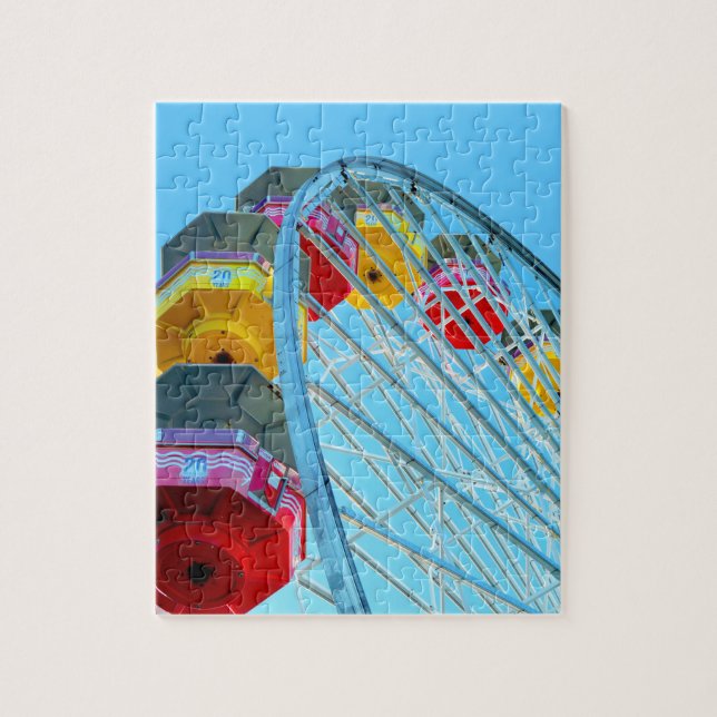 Ferris Wheel at Santa Monica Pier, California Jigsaw Puzzle (Vertical)