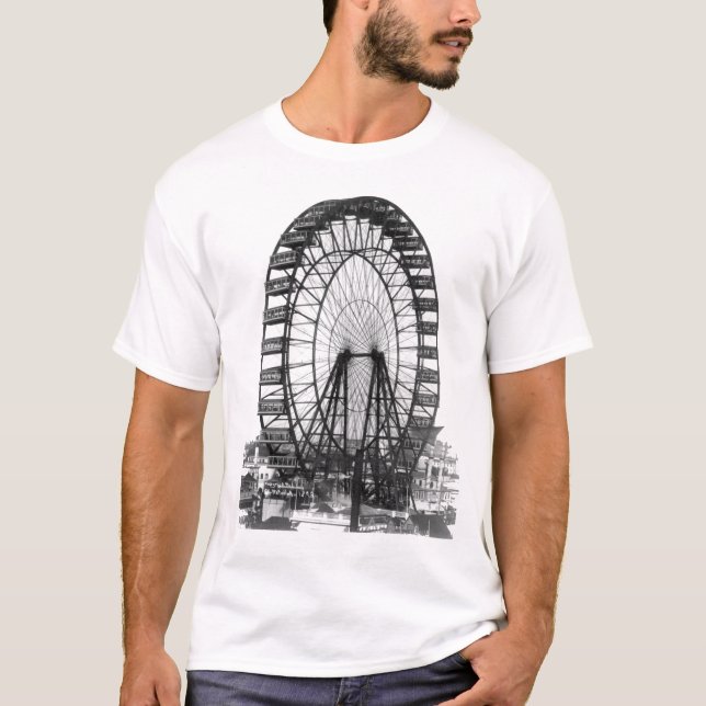 Ferris Wheel Chicago World Fair T-Shirt (Front)