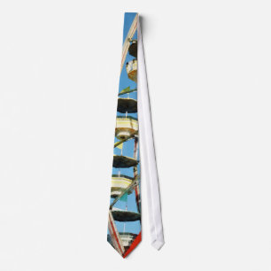 Ferris Wheel Closeup Tie