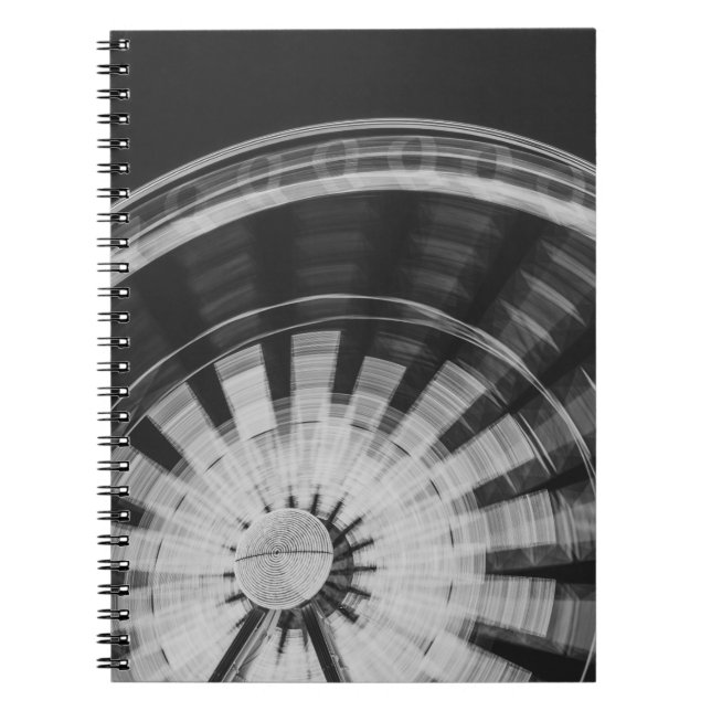 FERRIS WHEEL DURING NIGHT TIME NOTEBOOK (Front)