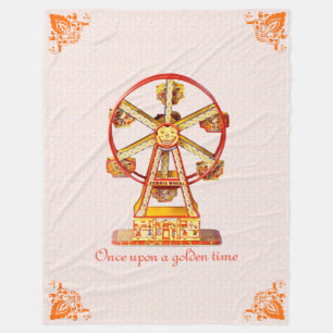 Ferris Wheel Fleece Blanket