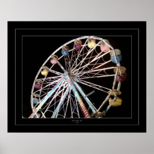 Ferris Wheel Fun Poster