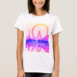 Ferris Wheel Grande Roue Paris - Grande Roue Eifel T-Shirt