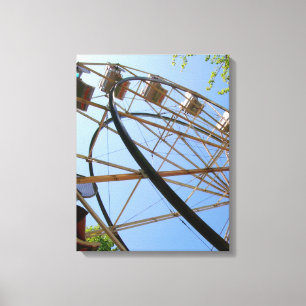 Ferris Wheel on Canvas Print