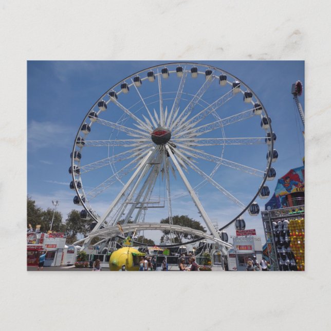 FERRIS WHEEL Postcard (Front)