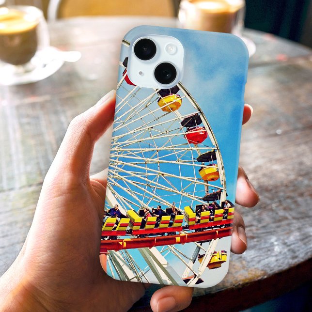 Ferris wheel roller coaster carnival photography Case-Mate iPhone case (Creator Uploaded)