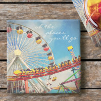 Ferris Wheel Roller Coaster Photo Places Quote