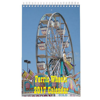 Ferris Wheels Calendar 2017