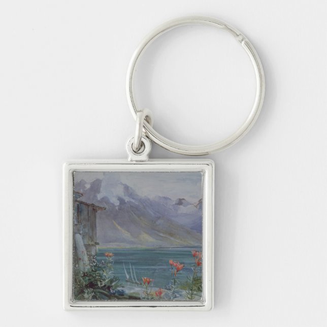 Ferritet, Lake Geneva, 1882 Key Ring (Front)