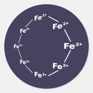Ferrous Wheel Classic Round Sticker