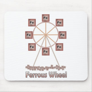 Ferrous Wheel Iron Chemistry Item Mouse Mat