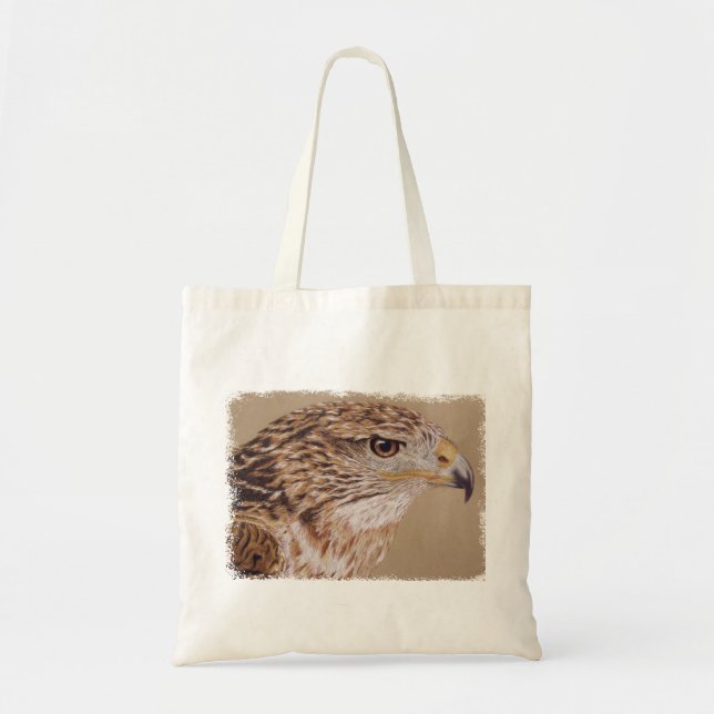 Ferruginous Hawk Tote Bag (Front)