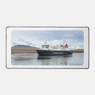 Ferry approaching Port Askaig, Islay Scotland on a Desk Mat