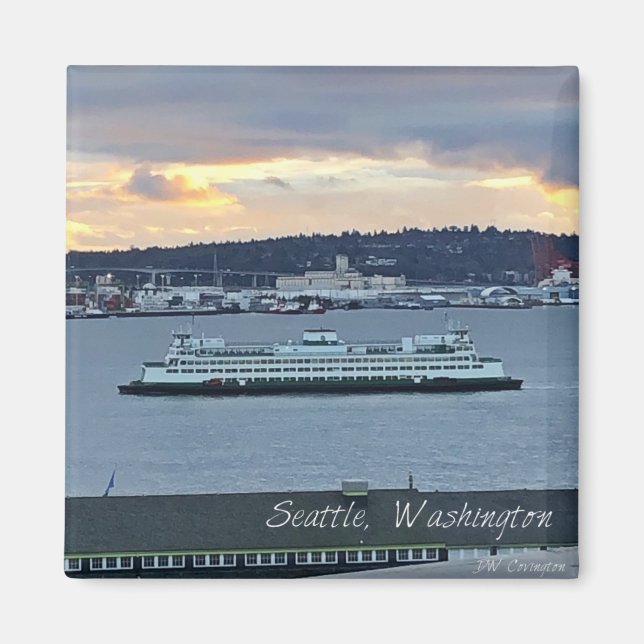 Ferry Boat Magnet (Front)