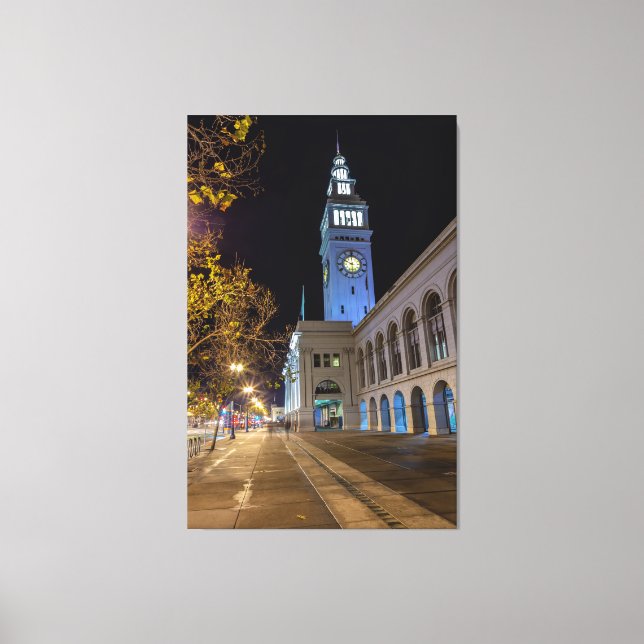 Ferry Building Canvas Print (Front)